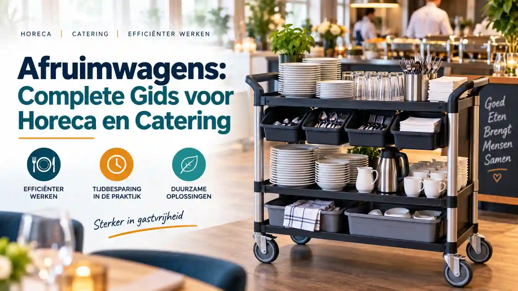 Afruimwagens Complete Gids voor Horeca en Catering