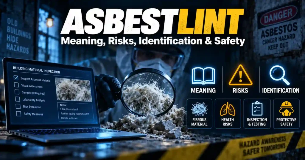 Asbestlint Meaning, Risks, Identification & Safety