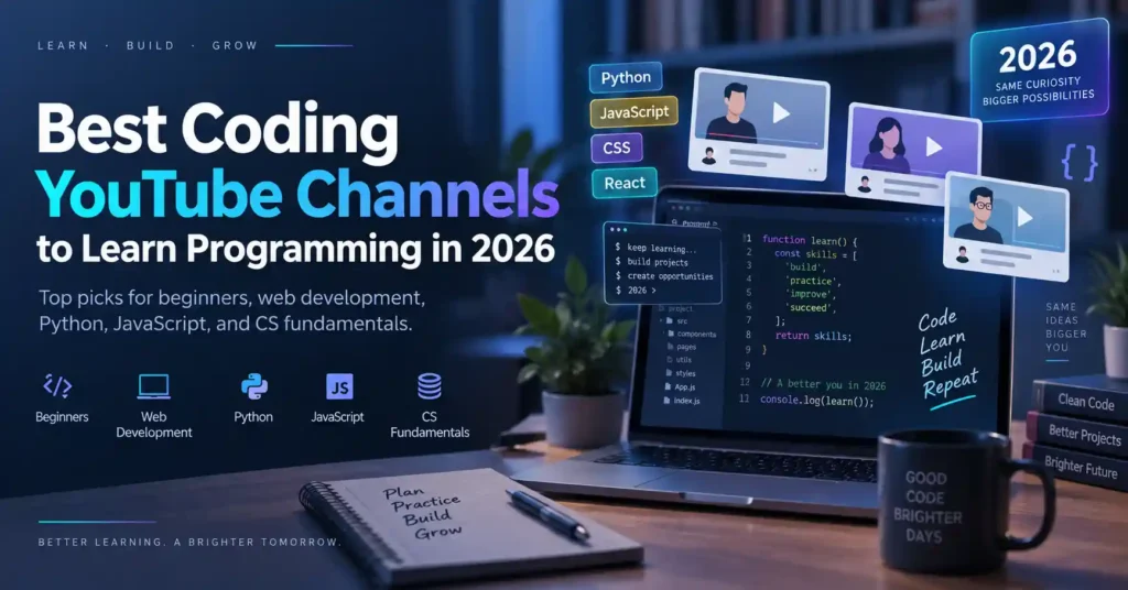 Best Coding YouTube Channels to Learn Programming in 2026