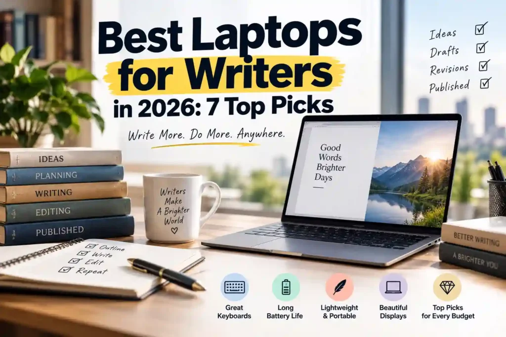Best Laptops for Writers in 2026 7 Top Picks