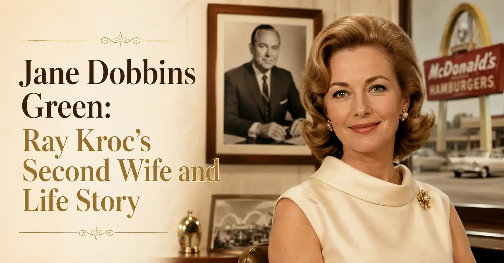 Jane Dobbins Green Ray Kroc’s Second Wife and Life Story