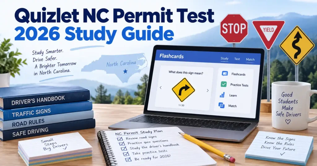 Quizlet NC Permit Test 2026 Study Guide