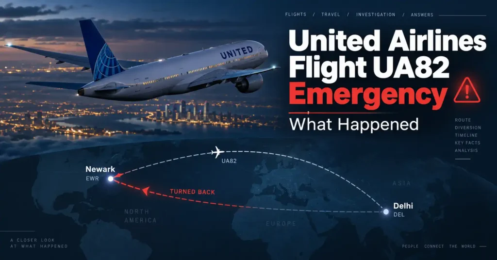 United Airlines Flight UA82 Emergency What Happened